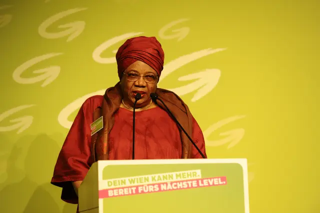 Ilunga Kabedi, die 2015 unerwartet verstarb, war als Bezirksrätin in Favoriten tätig – und wurde somit die erste aktive Bezirkspolitikerin in Wien mit afrikanischer Herkunft. (Archivbild) | Foto: Grüne Wien