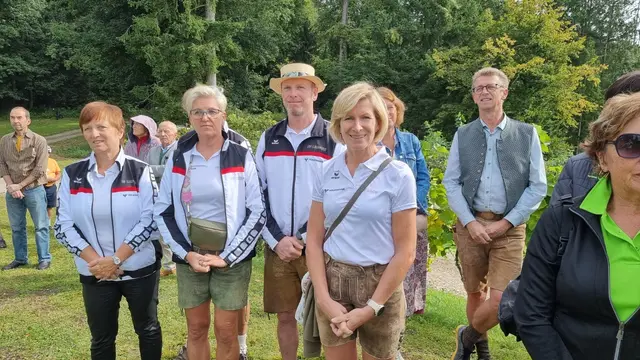 SV Lengau mit Obfrau Margit Eidenhammer | Foto: Adi Falb