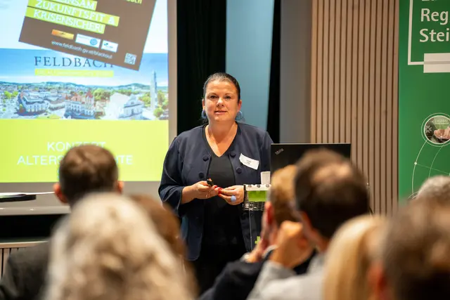 Fokus auf gastronomische Initiativen: Sonja Skalnik, Vizebürgermeisterin und Tourismusexpertin aus Feldbach. | Foto: Land Steiermark/Robert Binder