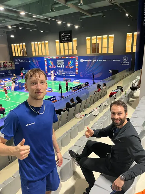 Wolfgang Gnedt und Kai Niederhuber derzeit beim Weltranglistenturnier in der Türkei. | Foto: Askö Traun
