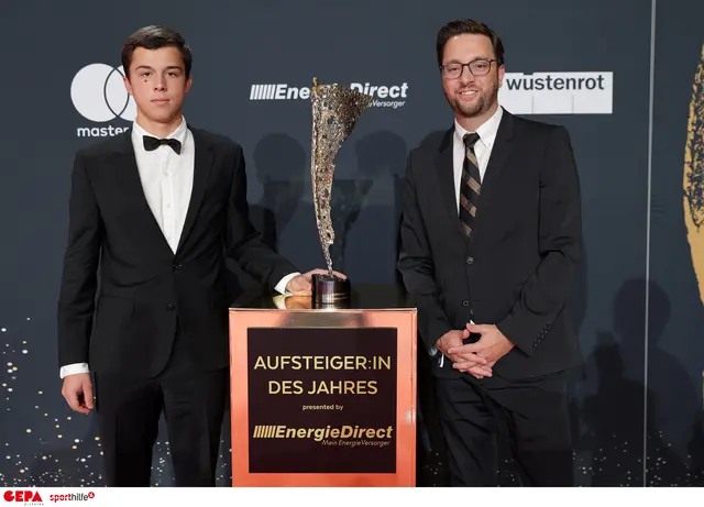 Lilli Tagger ist "Aufsteigerin des Jahres". (links am Bild ihr Bruder) | Foto: GEPA pictures GmbH