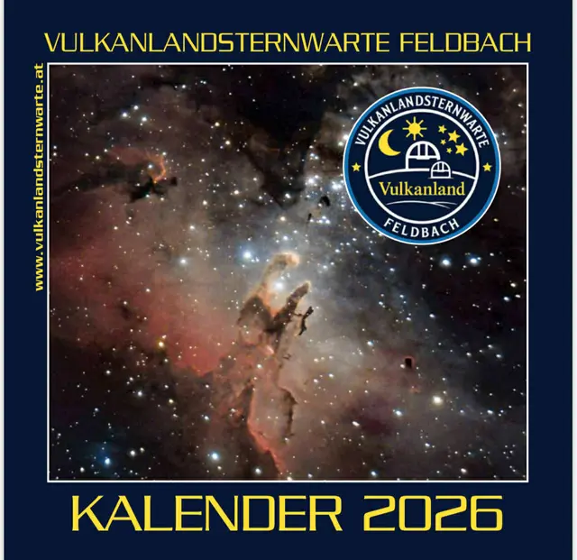 Der Astrokalender 2026 der Vulkanlandsternwarte | Foto: Günter Kleinschuster