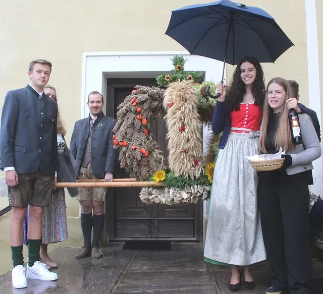 Die Erntedankkrone der Landjugend | Foto: Samir Yousif