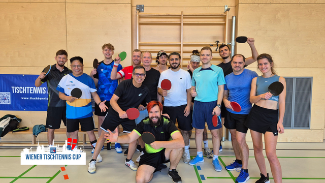 Das war das 14. Event beim Wiener Tischtennis Cup 2025 - Tischtennis Spass pur | Foto: Tischtennis Hobby Wien