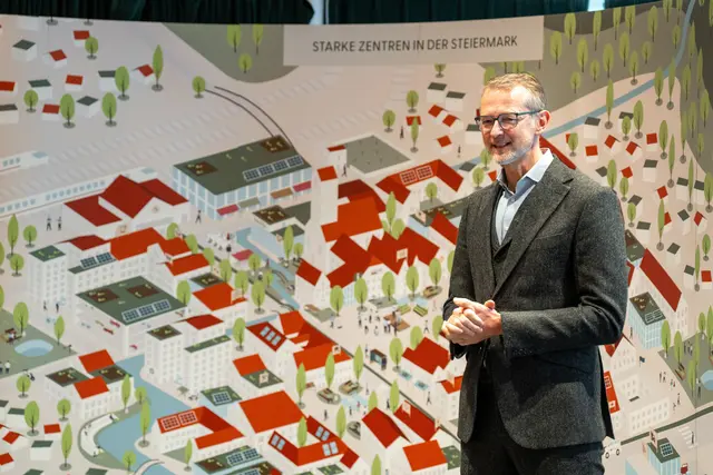 Harald Grießer, Abteilungsleiter A17 für Landes- und Regionalentwicklung: "Die Saat geht auf." | Foto: Land Steiermark/Robert Binder