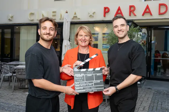 Stefan Zeiler, Helga Krismer, Tobias Vees. | Foto: privat