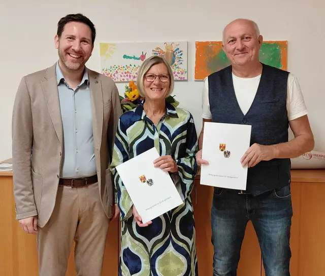 Markus Neuhold, Sabine Steinkellner und Alfred Liebmann. | Foto: BRG OP
