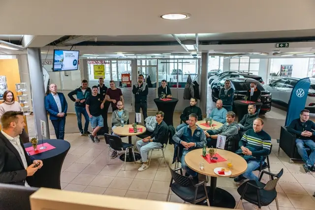 Übergabe der 138 vollelektrischen Fahrzeuge für den Standort Losenstein. | Foto: Autohaus Senker GmbH