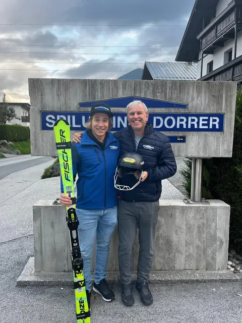 Nachwuchs-Skirennläufer Lukas Gasser trainierte in Neuseeland. | Foto: privat