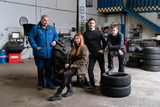 Das Team von ReifenDeal in Bärnbach sorgt mit starken Angeboten und professionellem Service für Sicherheit auf winterlichen Straßen. | Foto: Kerstin Fotografie