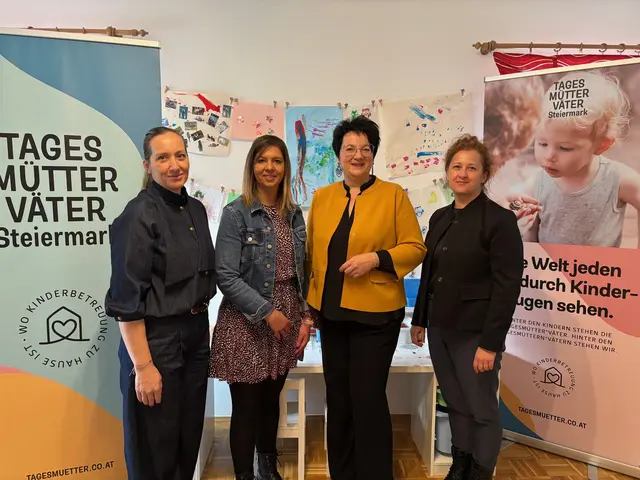 In Geistthal: DAniela Wohlmuth, Andrea Birnhuber, Klaudia Stroißnig und Irene Scheifinger | Foto: Almer