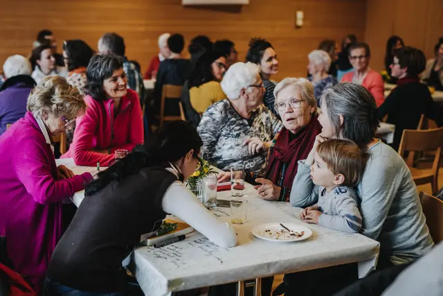 Bild stammt aus dem Erzählcafe "Der Start ins Leben" am 20. März 2018 im Frauenmuseum Hittisau © FMH/Angela Lamprecht | Foto: © FMH/Angela Lamprecht