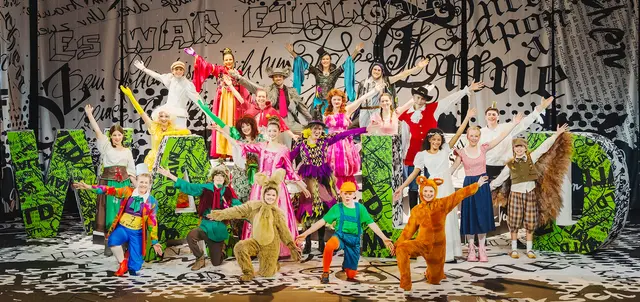 Das Mariagrüner Kinder- und Jugendtheater sorgt im Next Lieberty für Stimmung. | Foto: Stella Kager