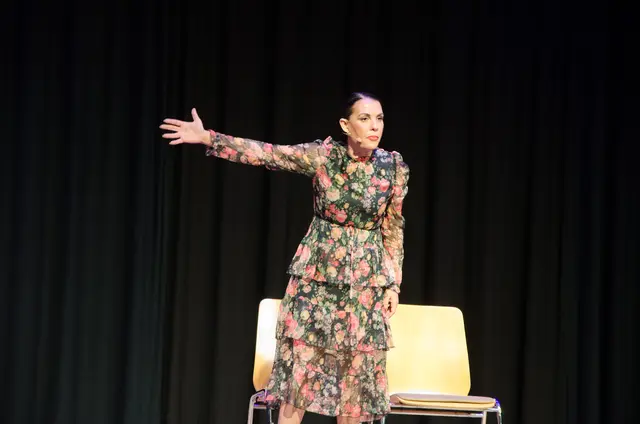 Aida Loos begeisterte mit vollem Körpereinsatz in der arena365 Kirchberg | Foto: Schreibkraft Schweiger