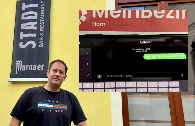 Die Absage musste per SMS erfolgen, weil von der FPÖ niemand telefonisch zu erreichen war. | Foto: Markus Kahrer
