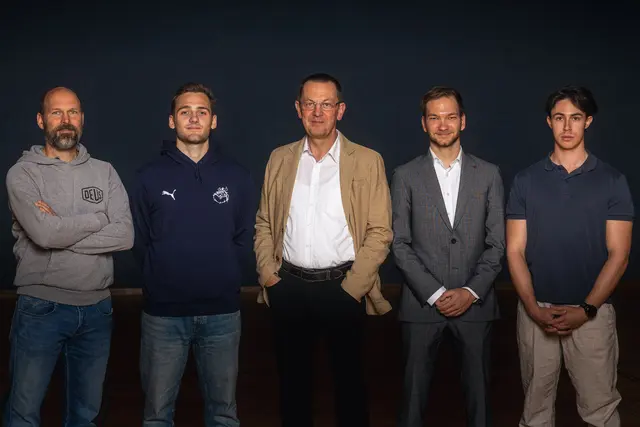 Siegfried Sendlhofer, Bastian Konitz, Herbert Eder, Florian Gold, Luca Leitner | Foto: Johannes Radlwimmer