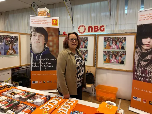 Die Lehrlingsstiftung Eggenburg informierte. | Foto: Manuela Danzinger