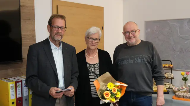 Ludwig Auer, Erna Auer und Günter Flür