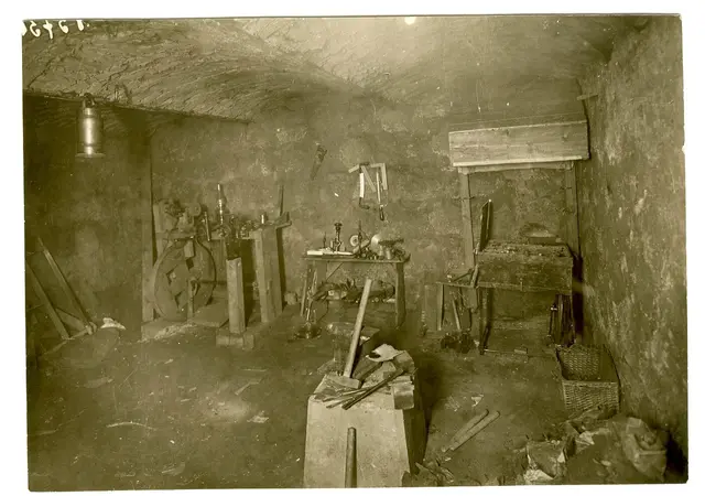 Keller im Hause Breitwiesers in St.Andrä-Wördern | Foto: Sammlungen der Landespolizeidirektion Wien