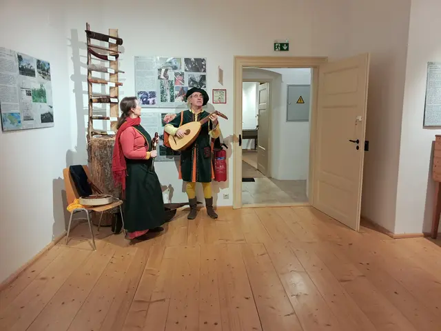 Minnesänger im Schloss Stixenstein. | Foto: Stadtarchiv Ternitz