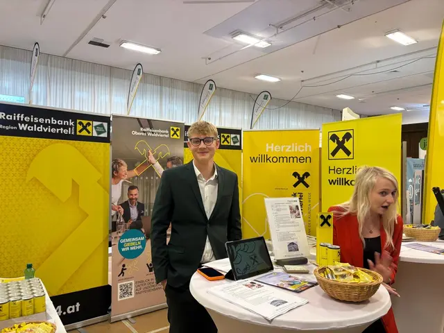 Der Stand der Raiffeisenbank Waldviertel | Foto: Manuela Danzinger