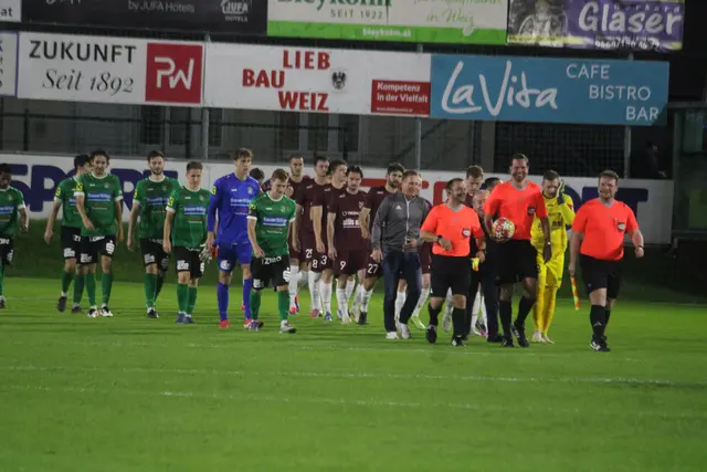 Das Spiel SC Weiz gegen SK Treibach in der Strobl Arena endete 1:1. | Foto: Josef Hofmüller
