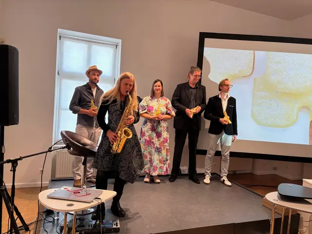 Eva Ursprung zeigte bei einer außergewöhnlichen Performance ihr Können. | Foto: Almer