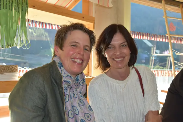 GR Karin Fröhlich und Christine Oberkofler (Seelsorgeraum Stubai) | Foto: Kainz