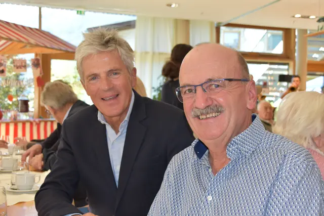 Alt-Bgm. Peter Schönherr und der ehemalige Sozialausschussobmann Hermann Stern | Foto: Kainz