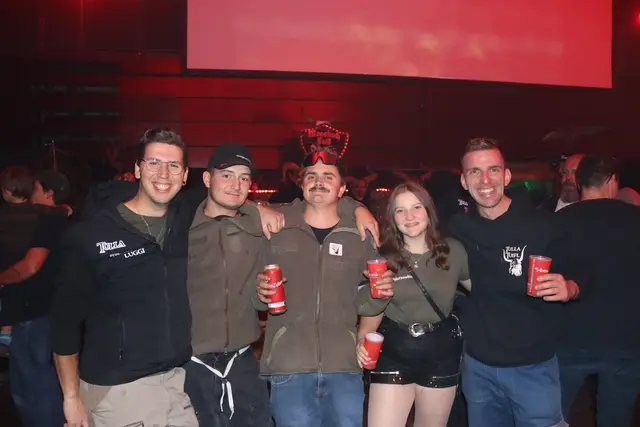 Eine Runde der Tulla Tuifl Prutz: Lukas Walser, Loris Rudigier, Samuel Petter, Larissa Prem und „Zangi“ (Patrick Zangerl).  | Foto: Elisabeth Zangerl