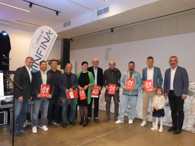 Die ausgezeichnete Leistung der letzten 50 Jahre wurde am 11. Oktober in Kobersdorf gefeiert.  | Foto: Vanessa Wittmann