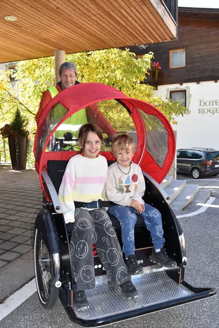 Die Rikscha-Fahrten kamen wieder besonders gut an. | Foto: Kainz