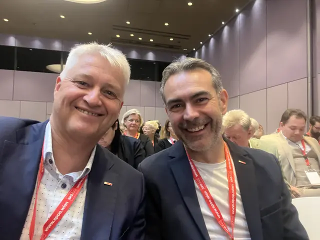Tagungsdelegierte Adi Lackner (Bezirk Spittal) und Roland Mathiesl (BSA Kärnten Landesvorsitzender ) | Foto: bsaspittal 2025