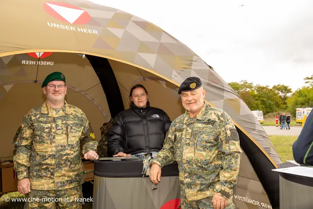 Infostand beim Eintritt. | Foto: www.cine-motion.at / Ivanek