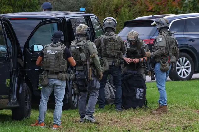 Ein Cobra- und Polizeigroßeinsatz hat für Aufregung in und um Vorchdorf gesorgt. | Foto: laumat.at/Matthias Lauber