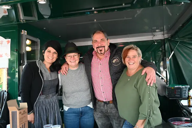 Das eingespielte Barteam. 