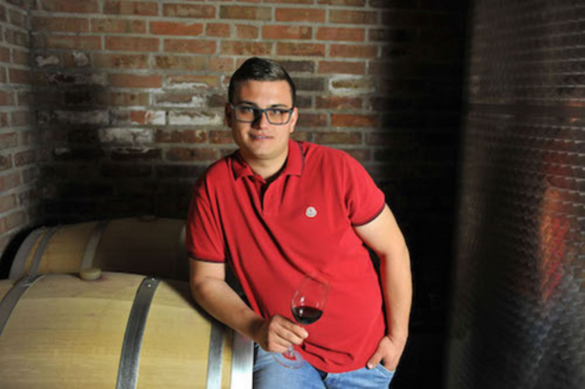 Lukas KIRNBAUER im Element  | Foto: Internetseite Weingut Kirnbauer