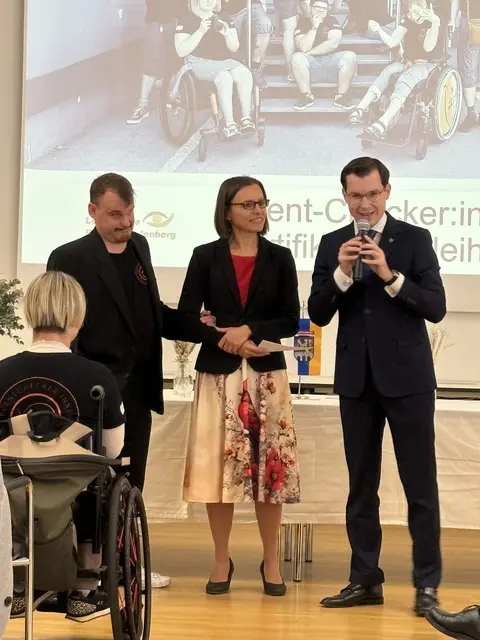 LAbg. und Lebenshilfe-Vorsitzender Stefan Hofer. | Foto: MeinBezirk/Angelika Kern