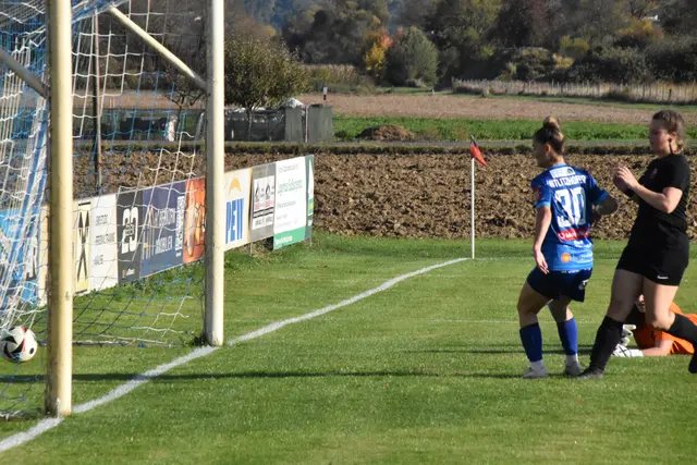 Der Ball ist drinnen - aber das Tor von Rojda Antlitzhofer zählte nicht. | Foto: Michael Strini