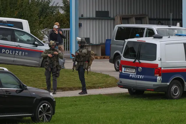 Ein Cobra- und Polizeigroßeinsatz hat für Aufregung in und um Vorchdorf gesorgt. | Foto: laumat.at/Matthias Lauber