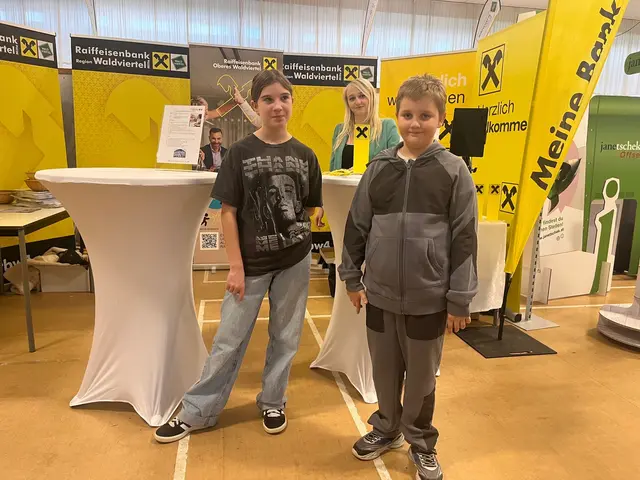 Der Stand der Raiffeisenbank im Waldviertel  | Foto: Kerstin Freisleben