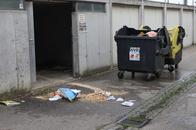  Das Feuer wurde zum Glück rechtzeitig entdeckt und gelöscht, sodass kein größerer Schaden entstand.  | Foto: laumat.at/Matthias Lauber