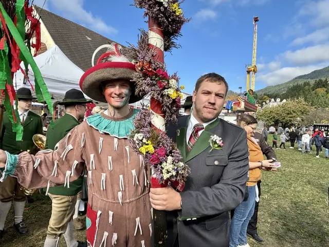 Manuel Simhofer hat heuer die Ehre der Maxlauner zu sein.
Daniel Reinmüller fungiert schon länger als Freiungsträger. | Foto: Angelika Brunner