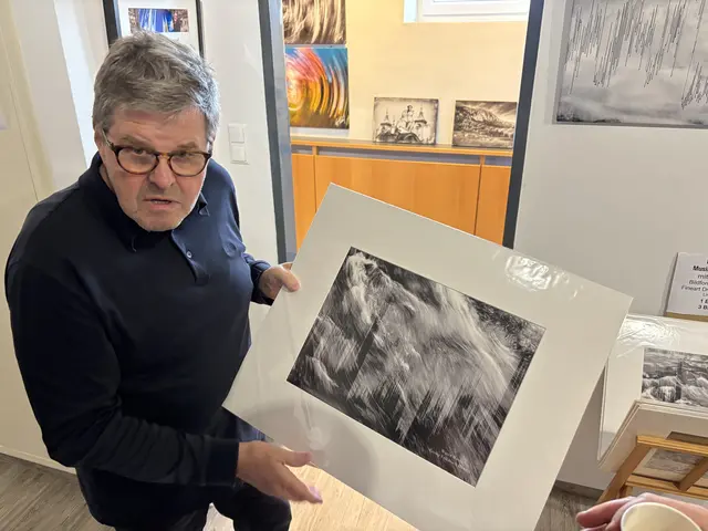 Franz Baldauf lud in sein Atelier ein.  | Foto: Zezula