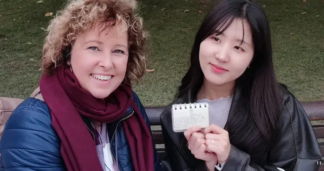 Koreanische Künstlerin | Foto: Mauthausen Tourismus