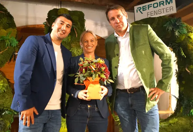 Tarik Asil, Staatssekretärin Michaela Schmidt, Toni Ostermayer. | Foto: Josef Wind