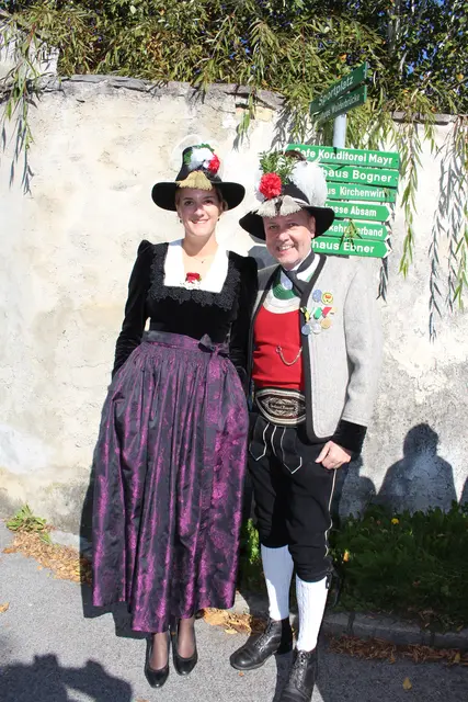 BundesmarketenderinKathrin Platzer und Oberleutnant Gerhard Hauser (SK Stumm-Stummerberg)