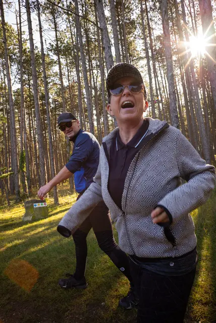 Auf der Piste für das Rote Kreuz. | Foto: Santrucek