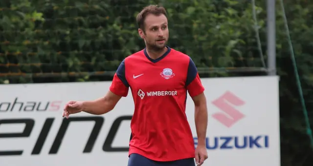 Lasberg-Verteidiger Thomas Hölzl muss nächste Runde zuschauen: Er sah in Tragwein Gelb/Rot. | Foto: MB