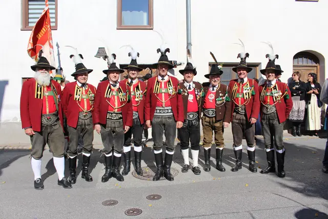 Schützen aus Vomp, Fritzens und Wattens-Wattenberg